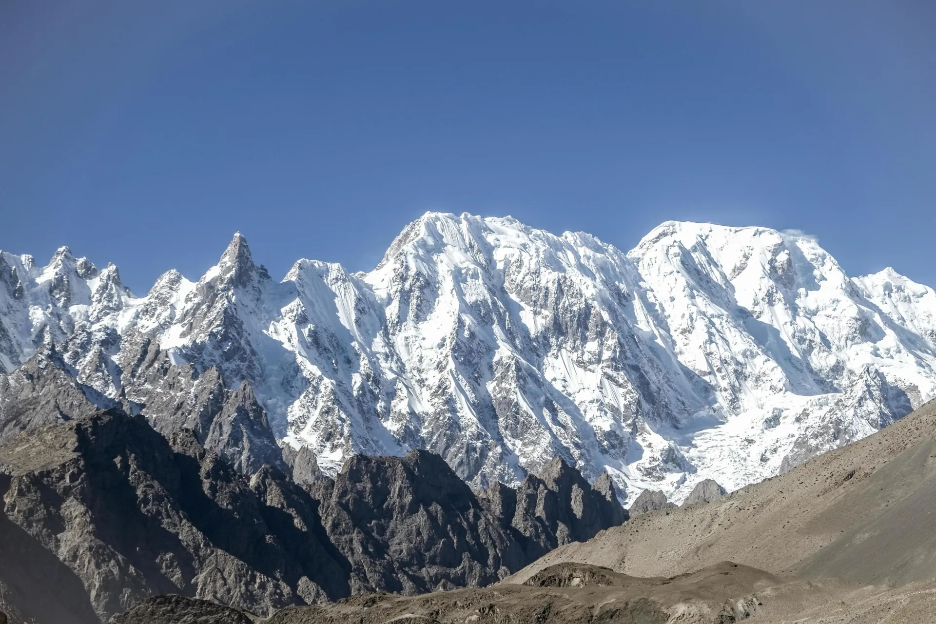 The Karakoram Range near Koh-e-Brobar