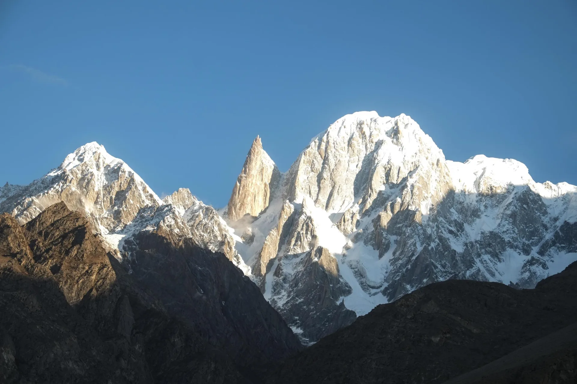 Ladyfinger Peak — Diran's neighbour in the Hunza skyline