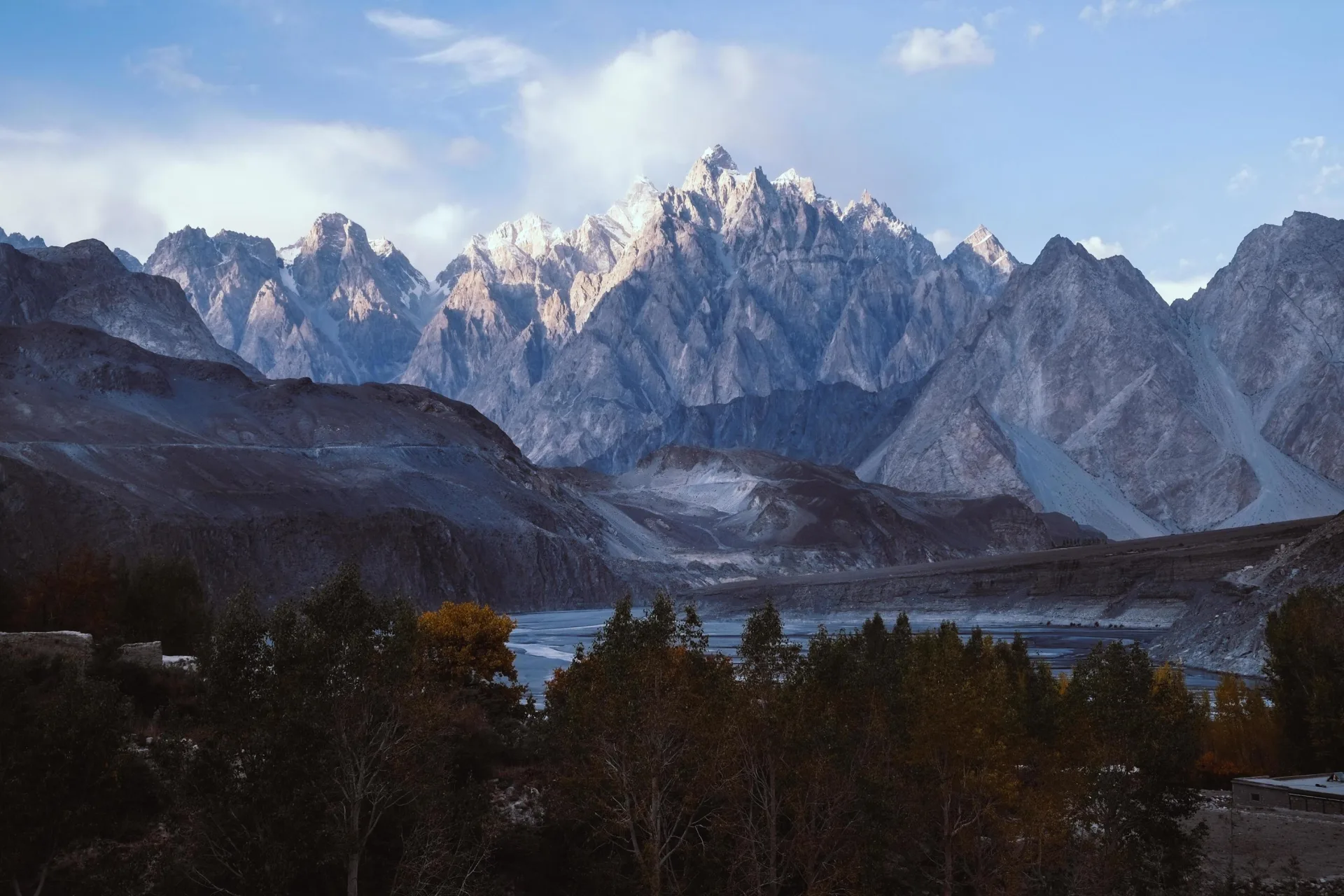 Passu Cathedral Peaks — iconic spires of the Karakoram