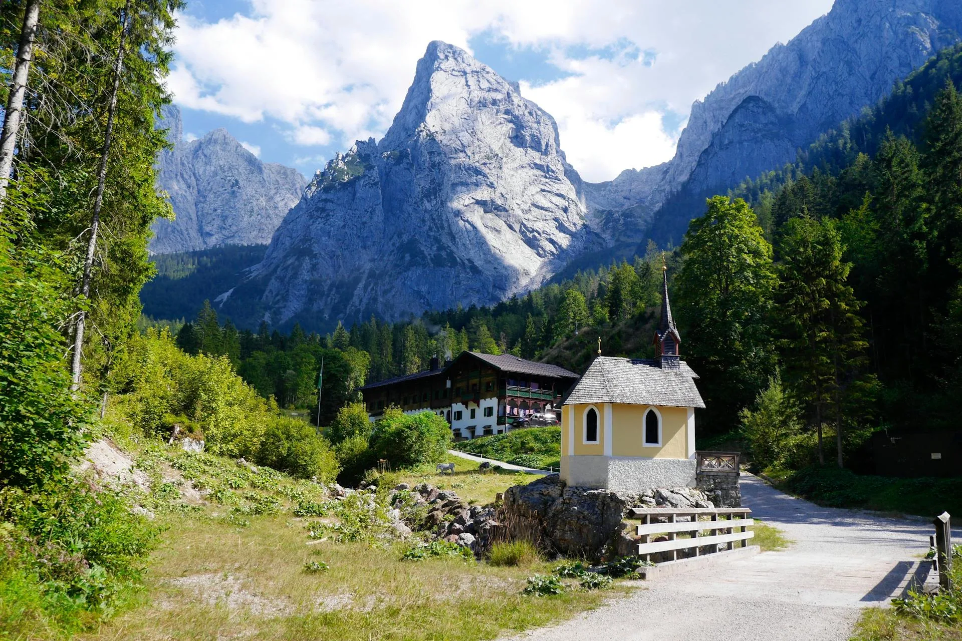 Village mountain range