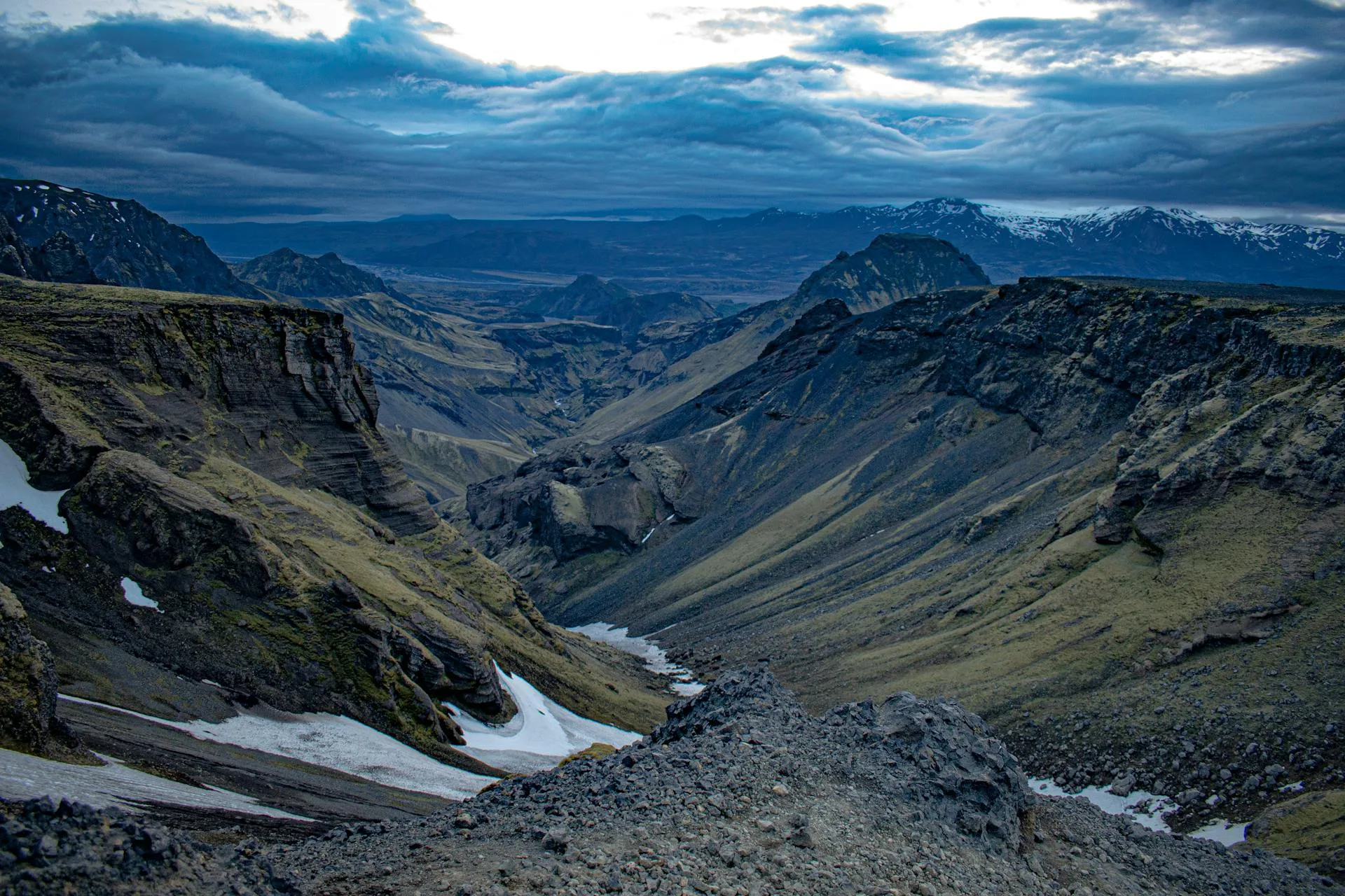 Barren mountain landscape