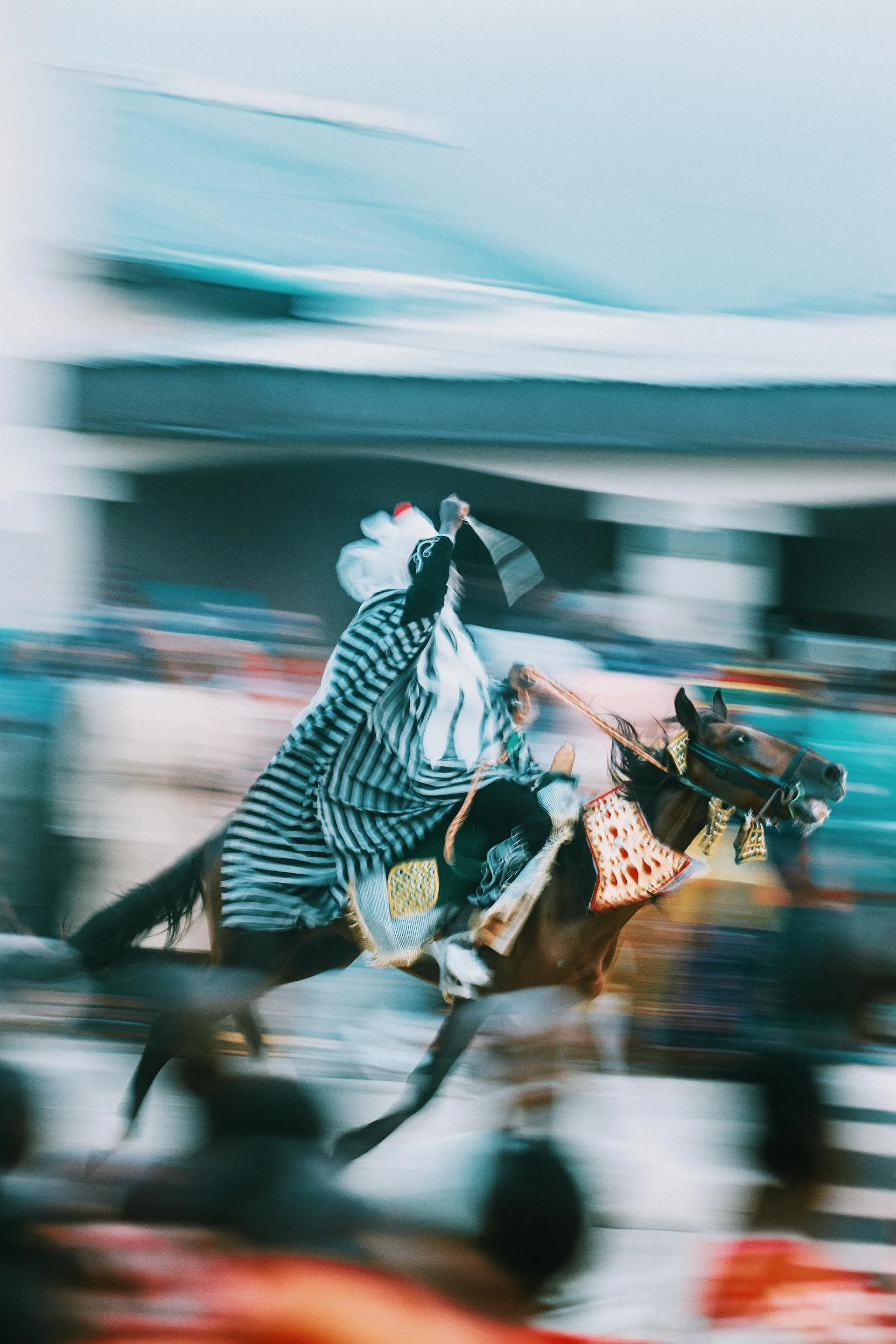 Galloping horse costume