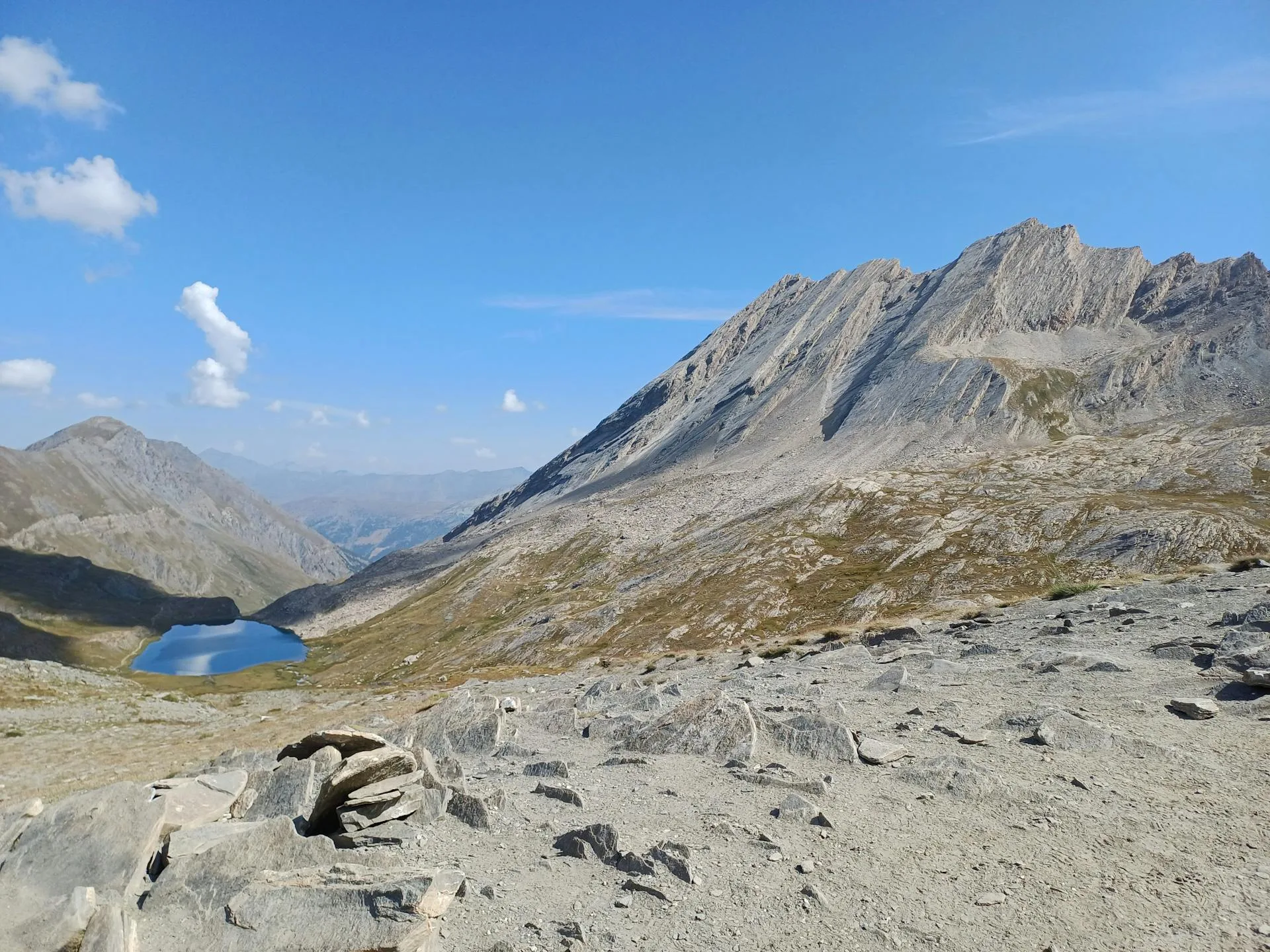 Majestic mountain lake